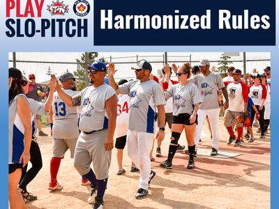 New 2024 Harmonized Play Slo-Pitch Playing Rules Now Available
